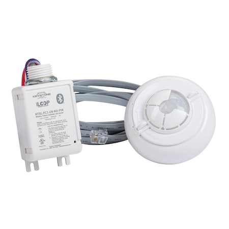 Keystone Bluetooth Mesh Wireless Fixture Controller for SmartLoop System w/ motion sensor and photocell KTSL-FC1-UV-KO-PIR